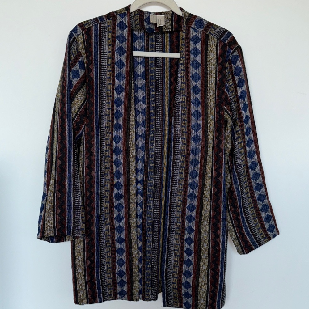 Forever 21 Geometric Patterned Cardigan